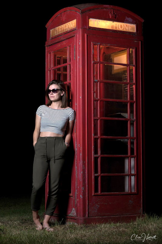 Lifestyle Photography-Young Woman-Outside-Telephone Booth